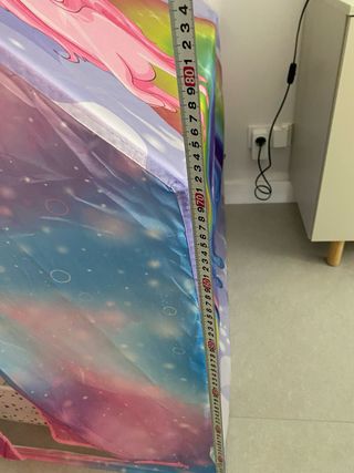 Casita infantil tienda campaña unicornios