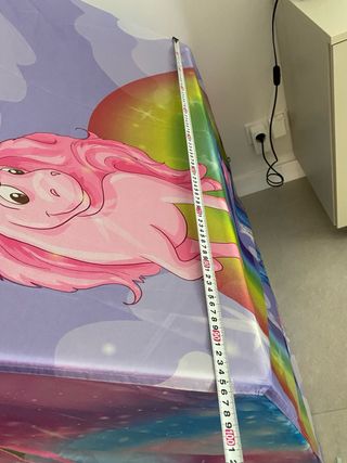 Casita infantil tienda campaña unicornios