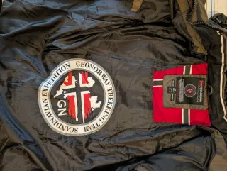 Cazadora Geographical Norway Marrón Plumas