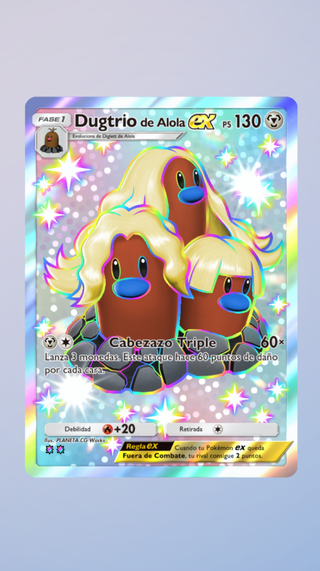 Cartas Pokémon EX Full Art