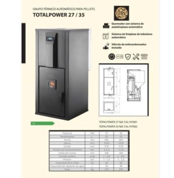 Caldera Pellets TOTALPOWER MAD2007