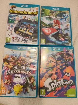 Lote 4 giochi Wii U