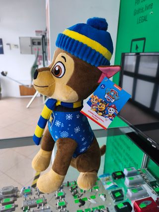 Peluche Patrulha Pata Chase Inverno 45cm