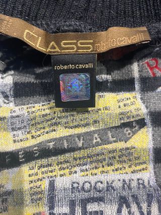 Jersey de rayas Roberto Cavalli Class