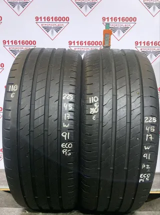 225 45 17 W GOODYEAR RUEDA AL 90% VIDA UTIL