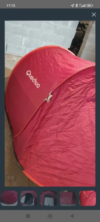 Tienda de campaña Quechua