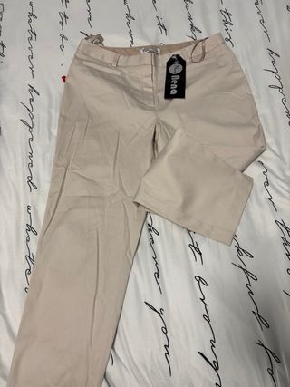 Pantalón Nena Beige Talla XL