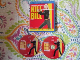 PACK BLURAY KILL BILL VOLUMEN 1 Y VOLUMEN 2.