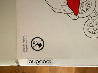 Capota y cubrepies Bugaboo Camaleón Rojo