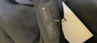 Vestido Zara Negro Espalda Descubierta