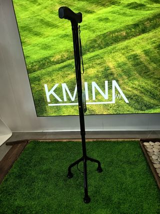 Bastón de 3 patas negro