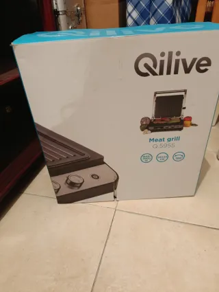 Plancha Grill Eléctrica Qilive