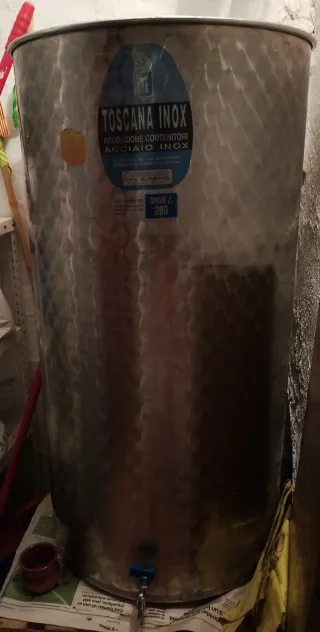 Barril Inox 200L Toscana Inox