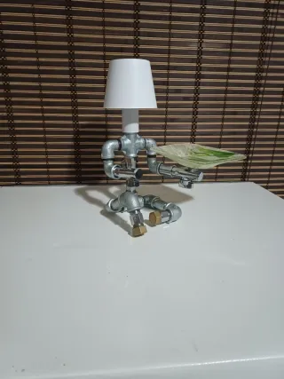 Lampada Artigianale "Waiter Robot" - Touch & Svuot