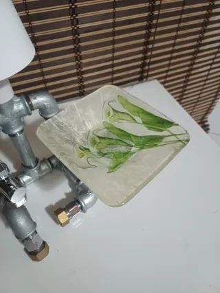 Lampada Artigianale "Waiter Robot" - Touch & Svuot