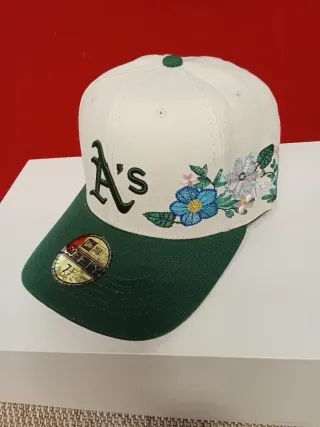 Gorra New Era 59Fifty A's Flores Talla 7.1/4