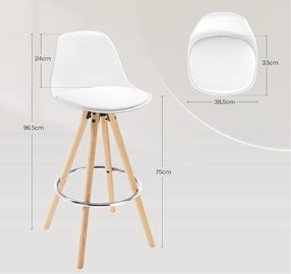 Juego 2 Taburetes Bar Cocina