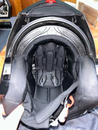 Casco de moto Scorpion negro