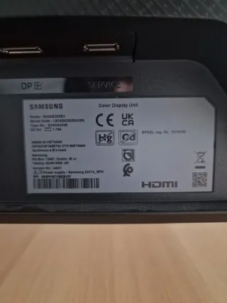 Monitor Samsung Odyssey G3 Nero