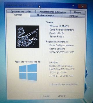 PC portátil Dell Latitude D630 PP18L C2D/2GbRAM/XP
