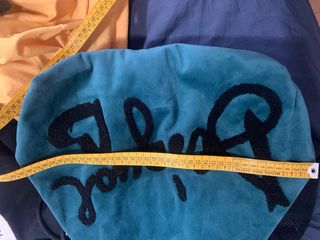 Bolso Desigual Terciopelo Azul