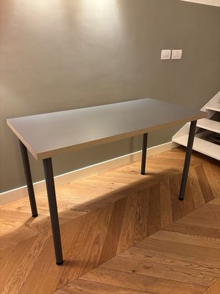 Scrivania IKEA LAGKAPTEN/ADILS Grigio 120x60