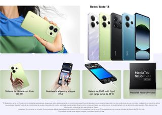 Xiaomi Redmi Note 14 128GB Negro