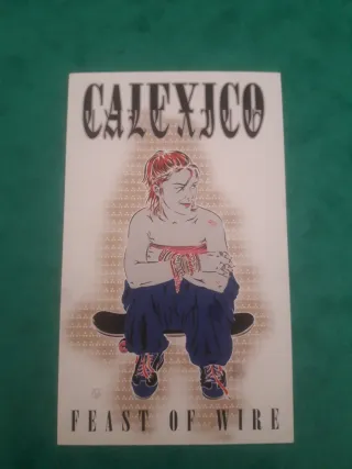 Calexico (flyer/programa + pegatina)