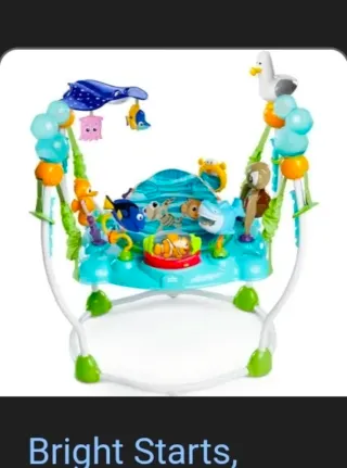 Saltador para bebé temática acuática