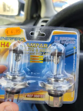 Bombillas H4 ENERFERO 60/55W 12V (2 uds)