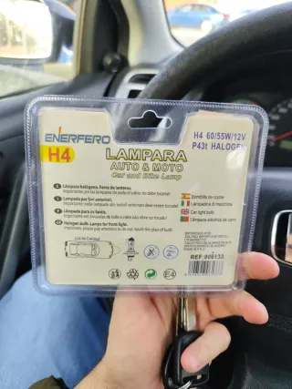 Bombillas H4 ENERFERO 60/55W 12V (2 uds)