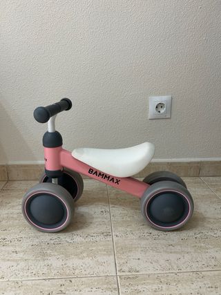 Bicicleta sin pedales Bammax rosa
