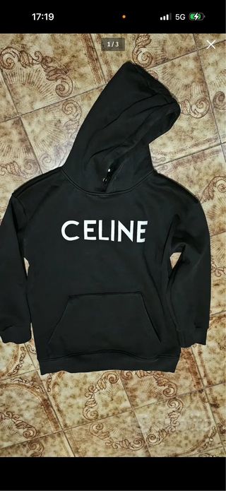 Felpa Celine Nera Tg S