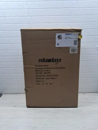 Cómoda Relaxdays Estilo Desgastado 3 Cajones