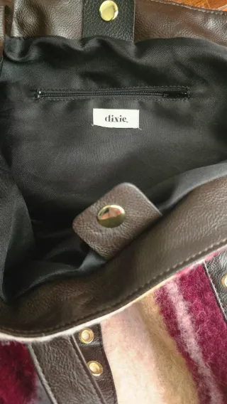 Borsa shopper DIXIE lana righe Made in Italy