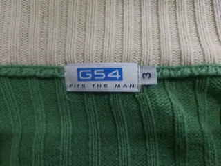 Rebeca verde y naranja cremallera