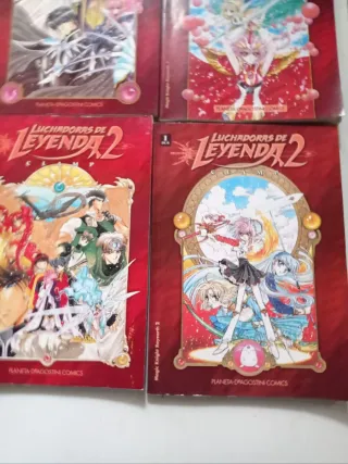 Luchadoras de Leyenda 2 – CLAMP en español 6 tomos