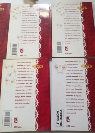 Luchadoras de Leyenda 2 – CLAMP en español 6 tomos