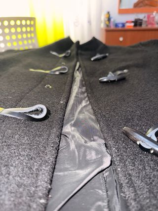 Gabardina Zara Negra