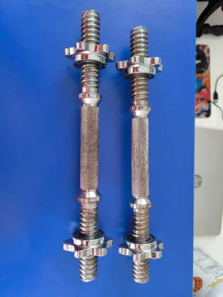 Mancuernas de rosca de 25mm (par)