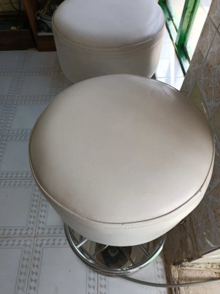 2 Banquetas de Barra Bar Blancas