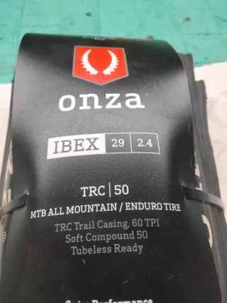 Cubierta Onza Ibex 29x2.4 MTB Enduro Tubeless