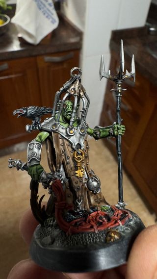 Figura Warhammer pintada a mano