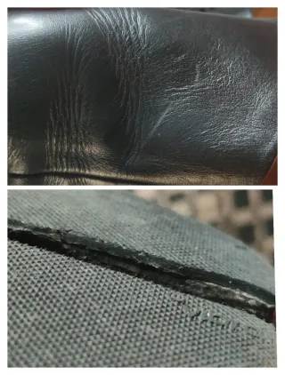 Maison Margiela Tabi originali in pelle nera