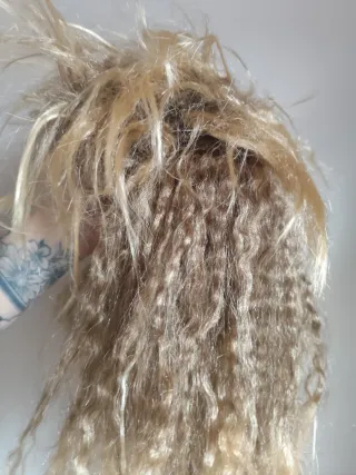 Peluca rubia estilo Tina Turner