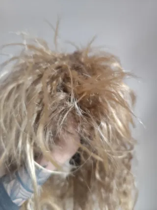 Peluca rubia estilo Tina Turner