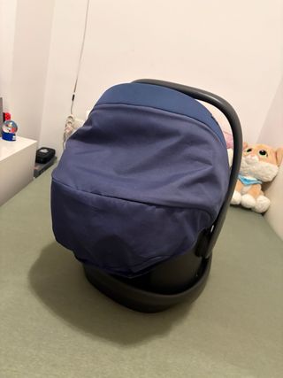 Silla de coche bebé grupo 0+ azul