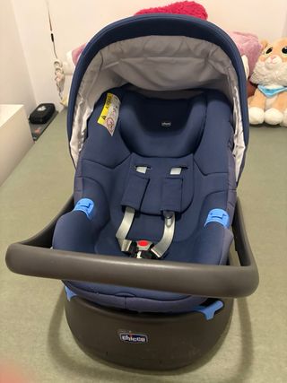 Silla de coche bebé grupo 0+ azul