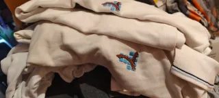 4 Camisas Polo Blancas Usadas