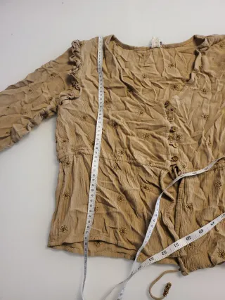 Maglia donna beige/marrone